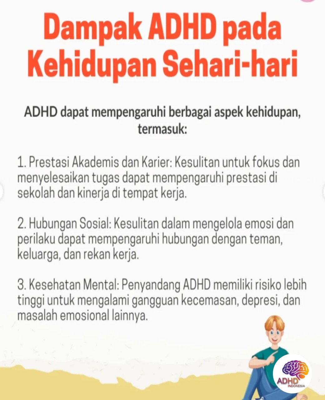 ADHD dan Hubungan Sosial Anak di Lingkungan Sekolah di Kabupaten Minahasa
