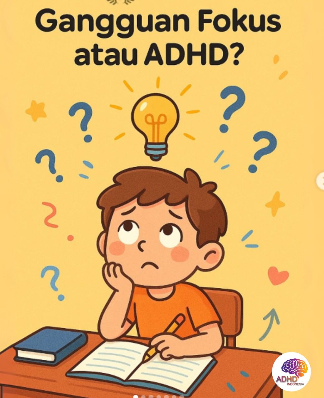 ADHD dan Kesulitan Fokus Anak: Edukasi untuk Keluarga di Kabupaten Minahasa