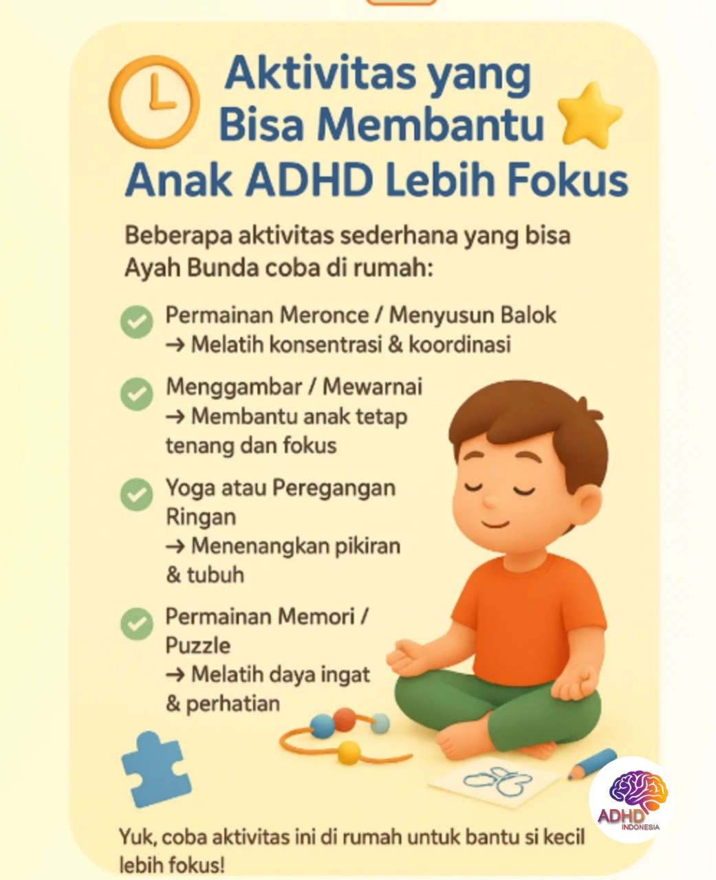 Pendekatan Edukatif yang Tepat untuk Anak ADHD di Kabupaten Minahasa
