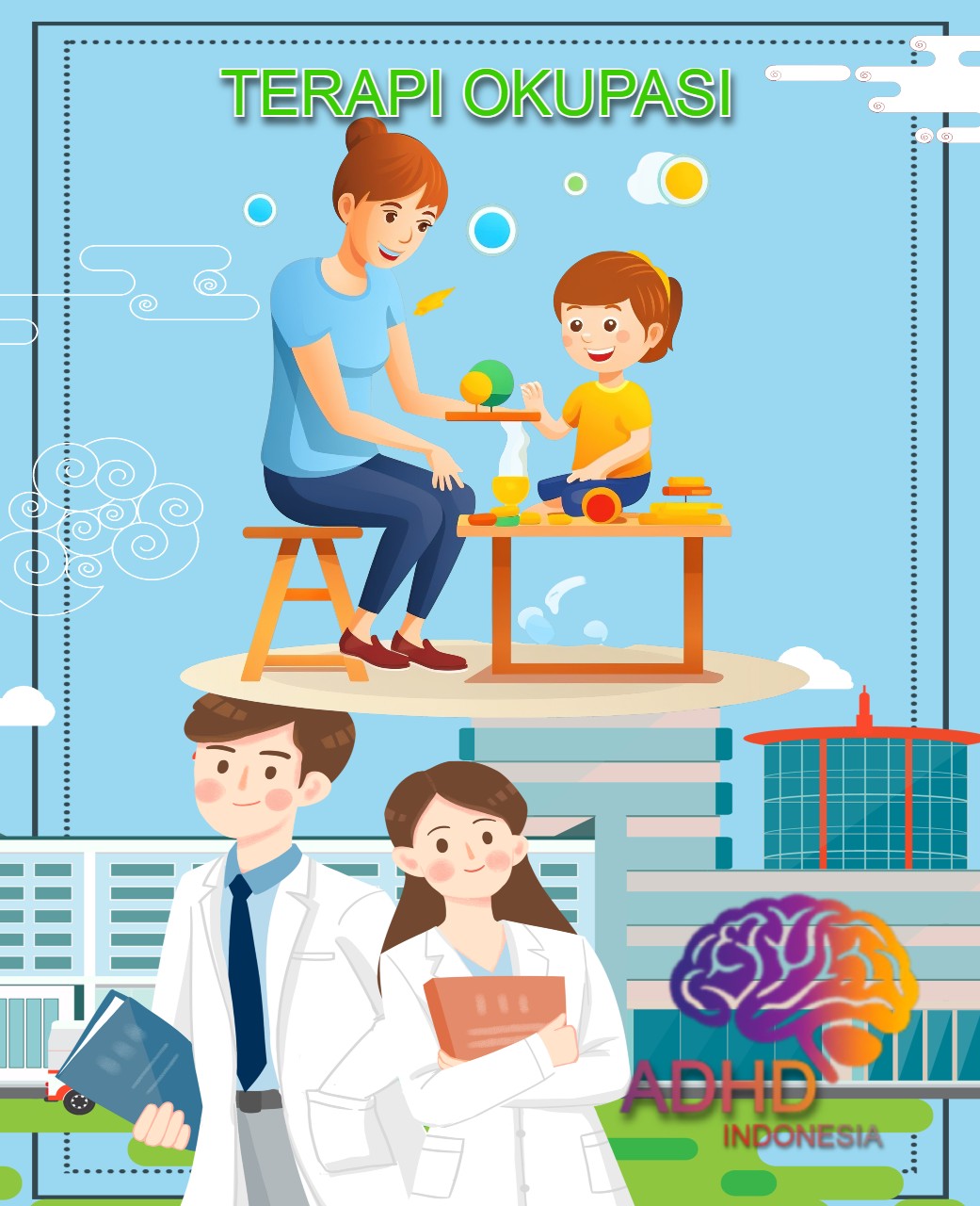 Rujukan untuk Terapi Okupasi untuk Anak ADHD Indonesia Kabupaten Minahasa